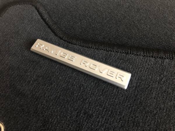 Лейбл металлический Land Rover Range Rover (Рендж Ровер) Большой 