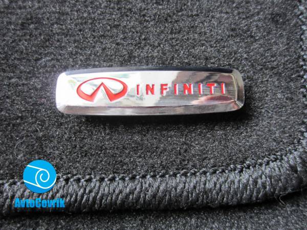 Лейбл металлический Infiniti (Инфинити) цветной