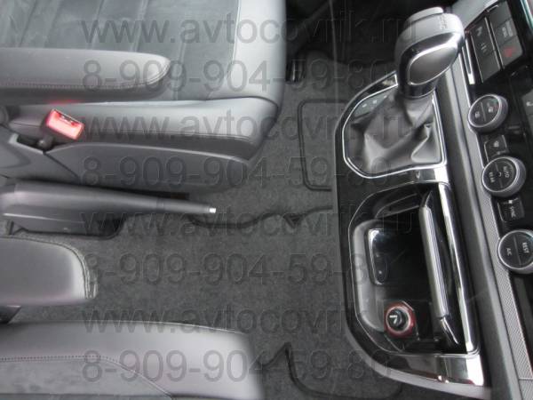 Коврики в салон Volkswagen Multivan T6 (Фольксваген Мультивен Т6) (передние)