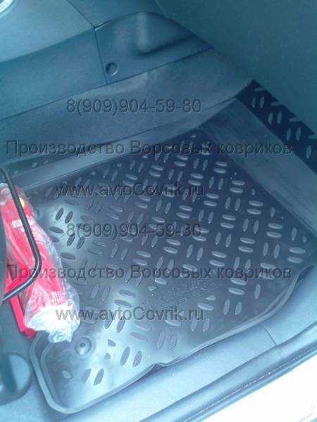 Резиновые коврики в салон Geely Emgrand X7(Джили Эмгранд Х7) (2011-) с бортиком