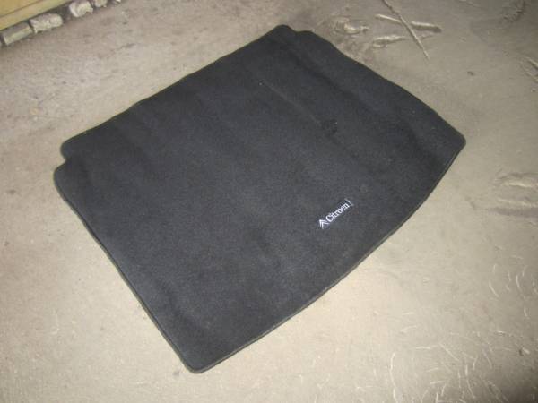 Велюровый коврик в багажник Citroen C4(Ситроен С4) (2004-2011)