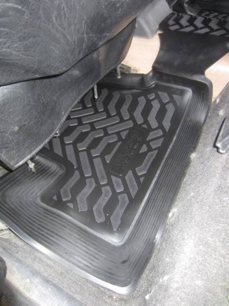 Резиновые коврики в салон Daewoo Nexia (Дэу Нексия) 3D с бортиком
