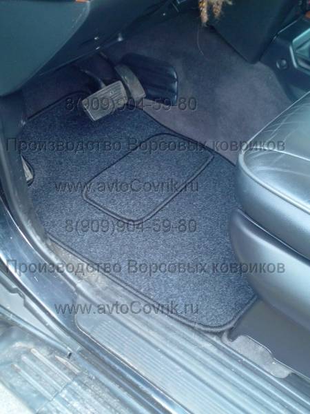 Велюровые коврики в салон Nissan Patrol 5 (Ниссан Патрол 5)
