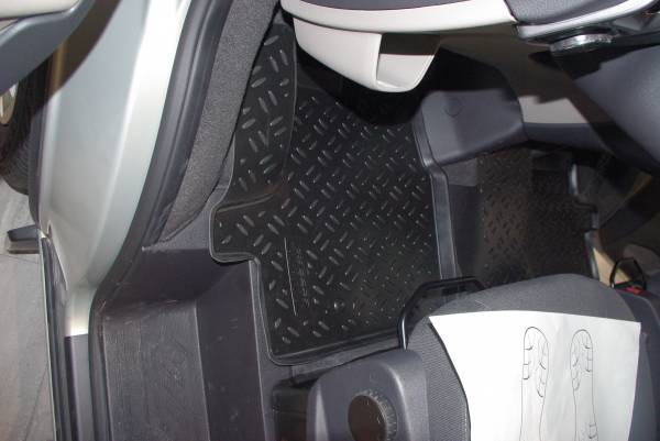 Коврики в салон Ford Tourneo Custom (Форд Торнео Кастум) с бортиком 